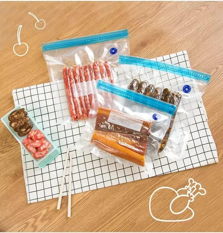 Vaccum Sealing Resealable food Vaccum Bags (Pack of 10 Bags)