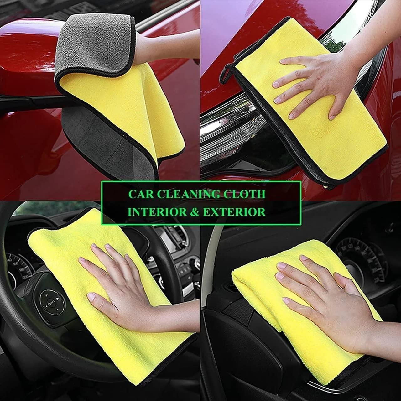 Multipurpose Double-Sided Cloths Automotive Towels (Pack of 2)