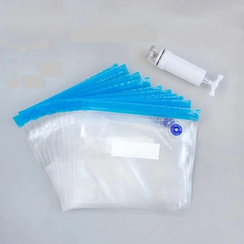 Vaccum Sealing Resealable food Vaccum Bags (Pack of 10 Bags)