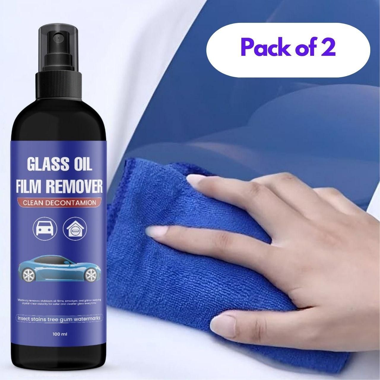 Glass Oil Film Remover 200 ml (Pack of 2)